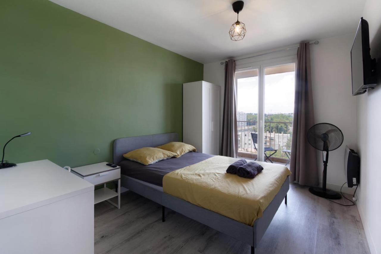 Le Beaulieu * Appartement 4 Chambres * 8Pers * Clim * Parking * Balcon Montpellier Exteriér fotografie